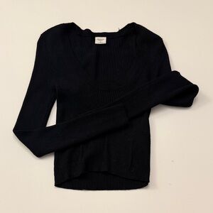 Abercrombie Black Sweater